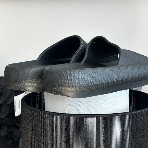 Slides Black Cushion Comfy Sandals-Slides-Slippers. - Picture 6 of 7